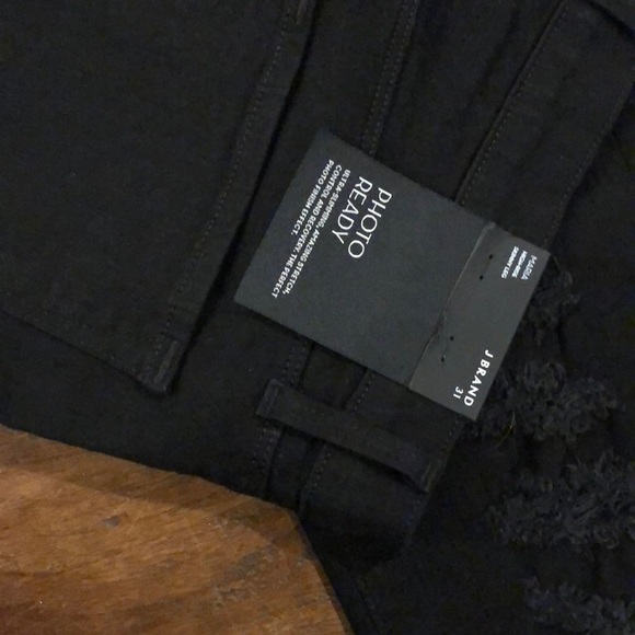 J Brand Maria High Rose Skinny Leg Black 31 - Picture 8 of 8